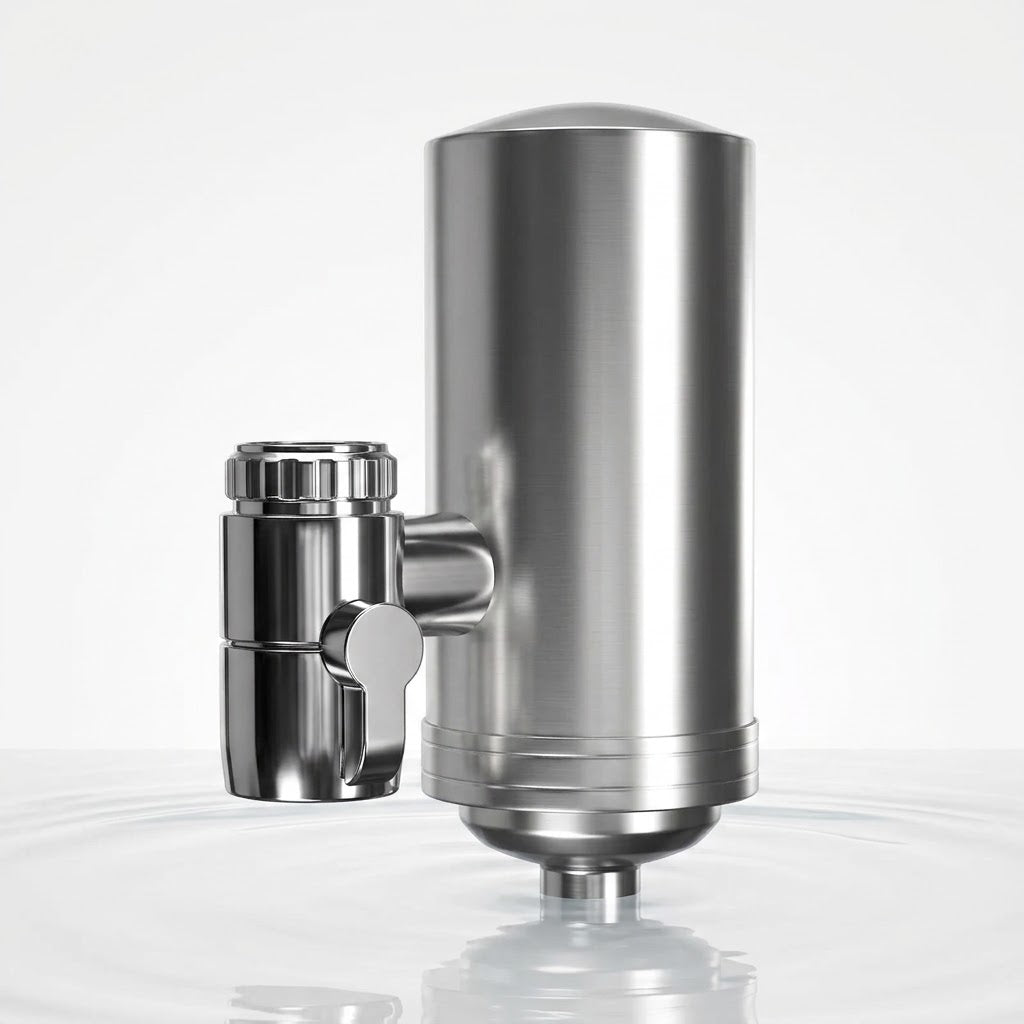filtre à eau robinet céramique charbon de coco Alkimia