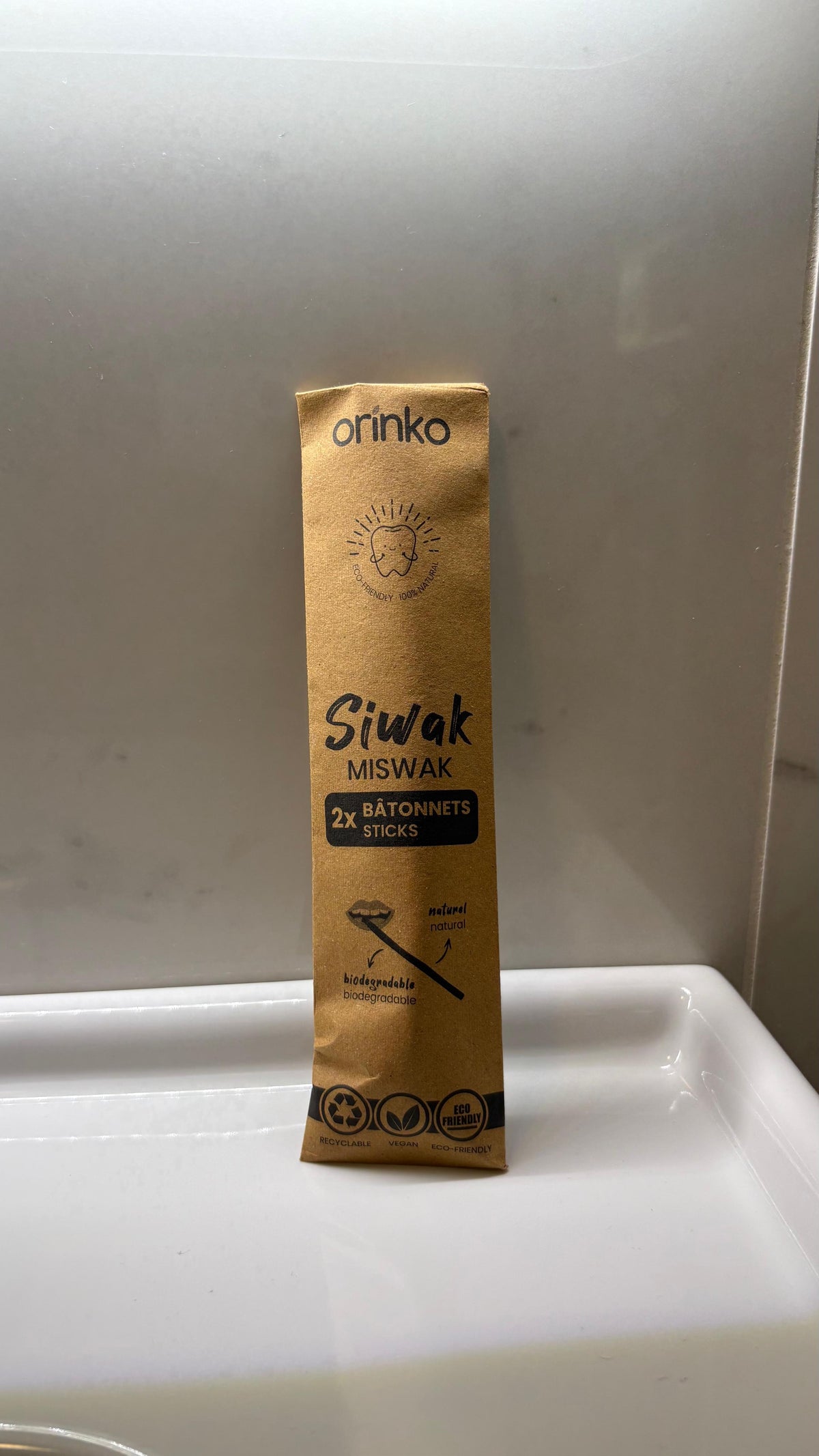 Bâtons de Siwak Naturels — Brosse à Dents 100 % Végétale (Lot de 2)